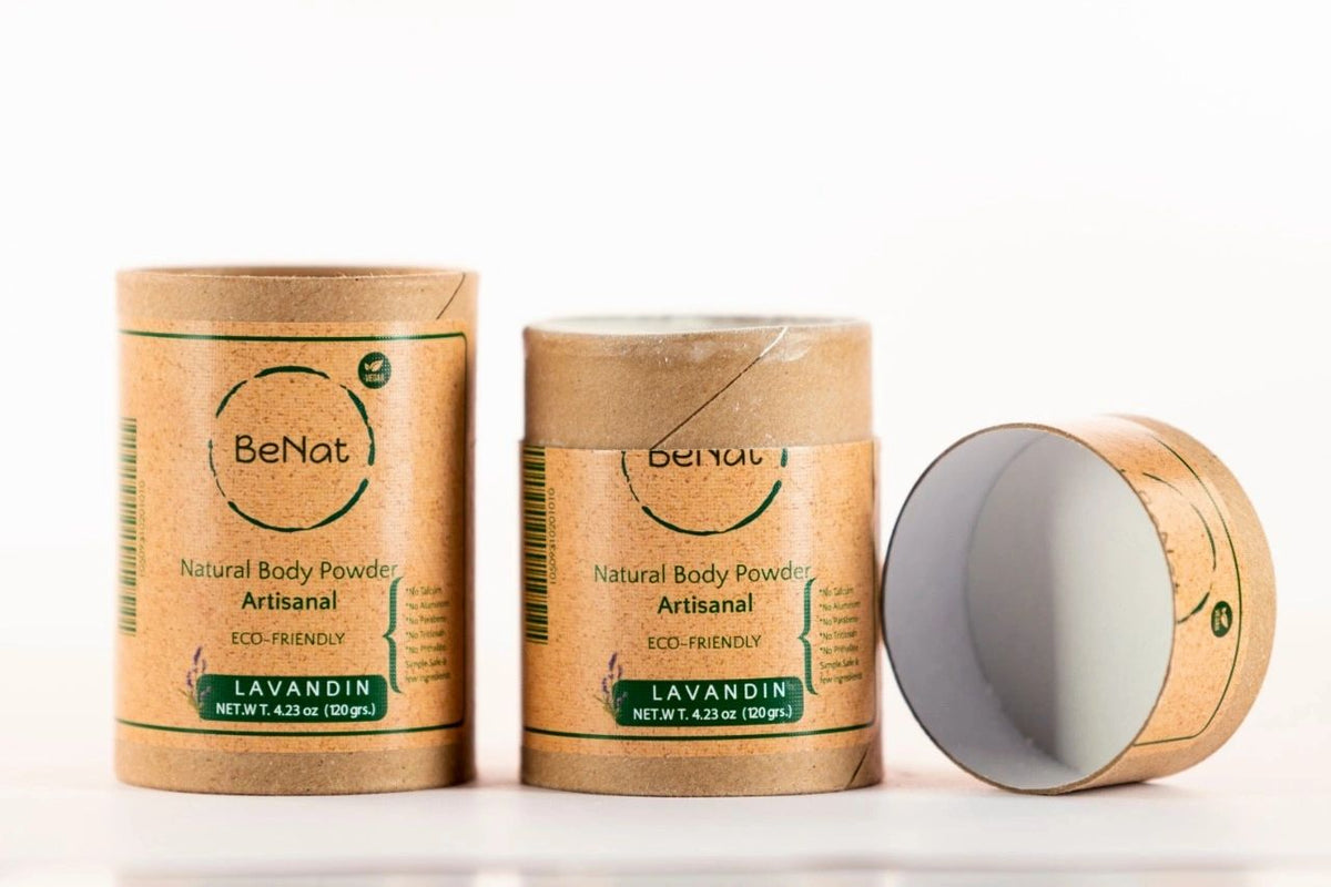 Multi-Use All-Natural Body Powder. Eco-Friendly.
