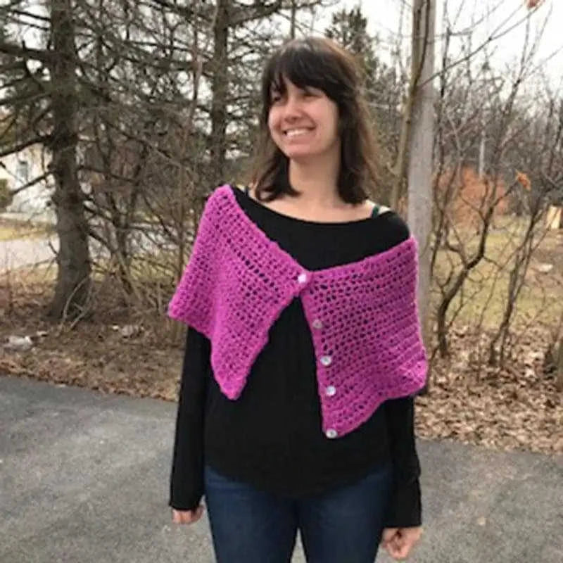 Silk Cloud Worsted Crochet Wrap Kit Eco My Home Kits Darn Good Yarn ecomyhome.store United States