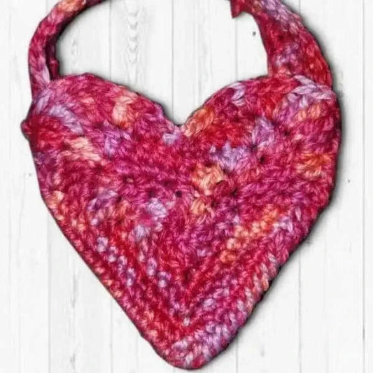 Start at Love Pouch Knit or Crochet Kit Eco My Home Kits Darn Good Yarn ecomyhome.store United States