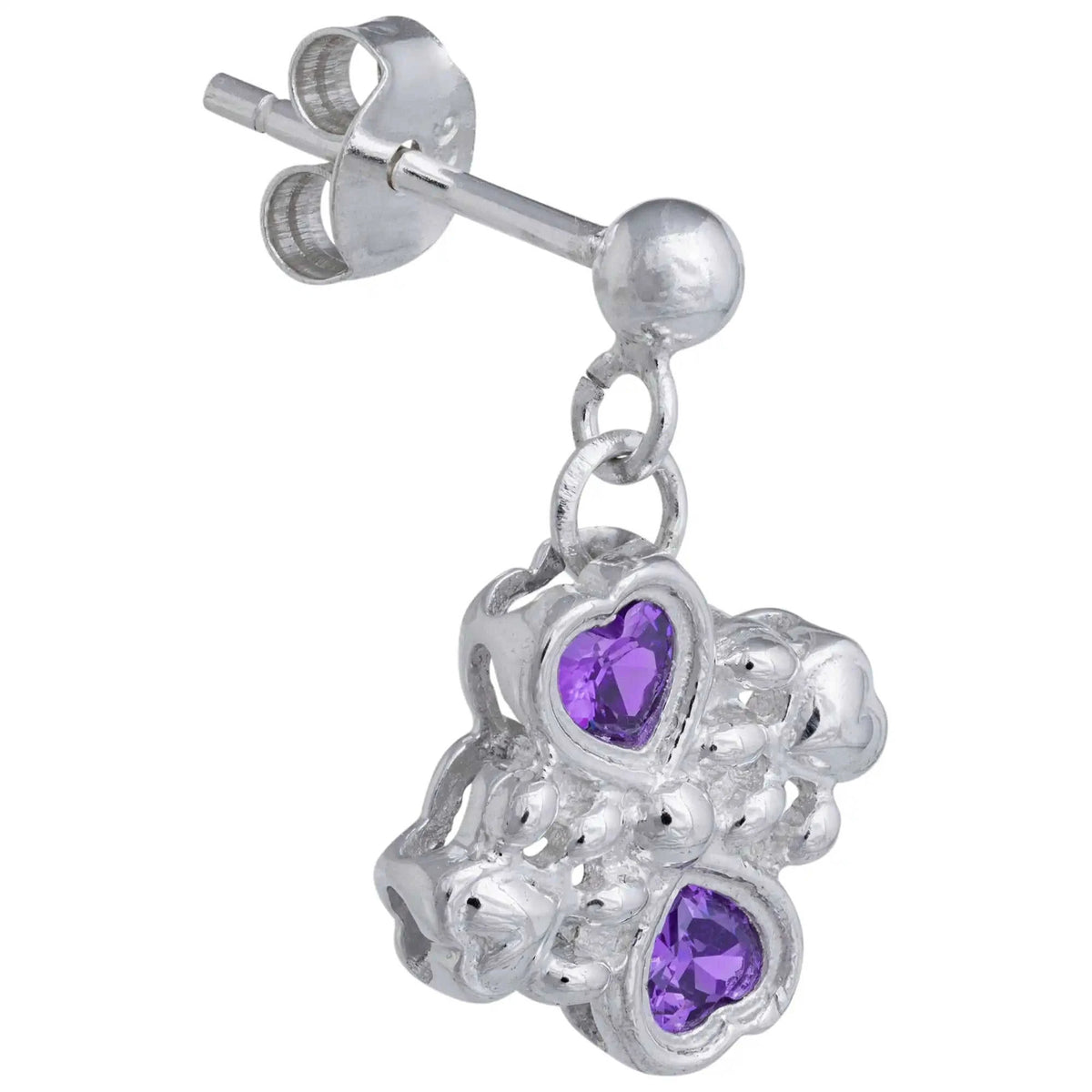 Sterling & Crystals Loved Paws Earrings Eco My Home Earrings - Fine GreaterGood ecomyhome.store United States