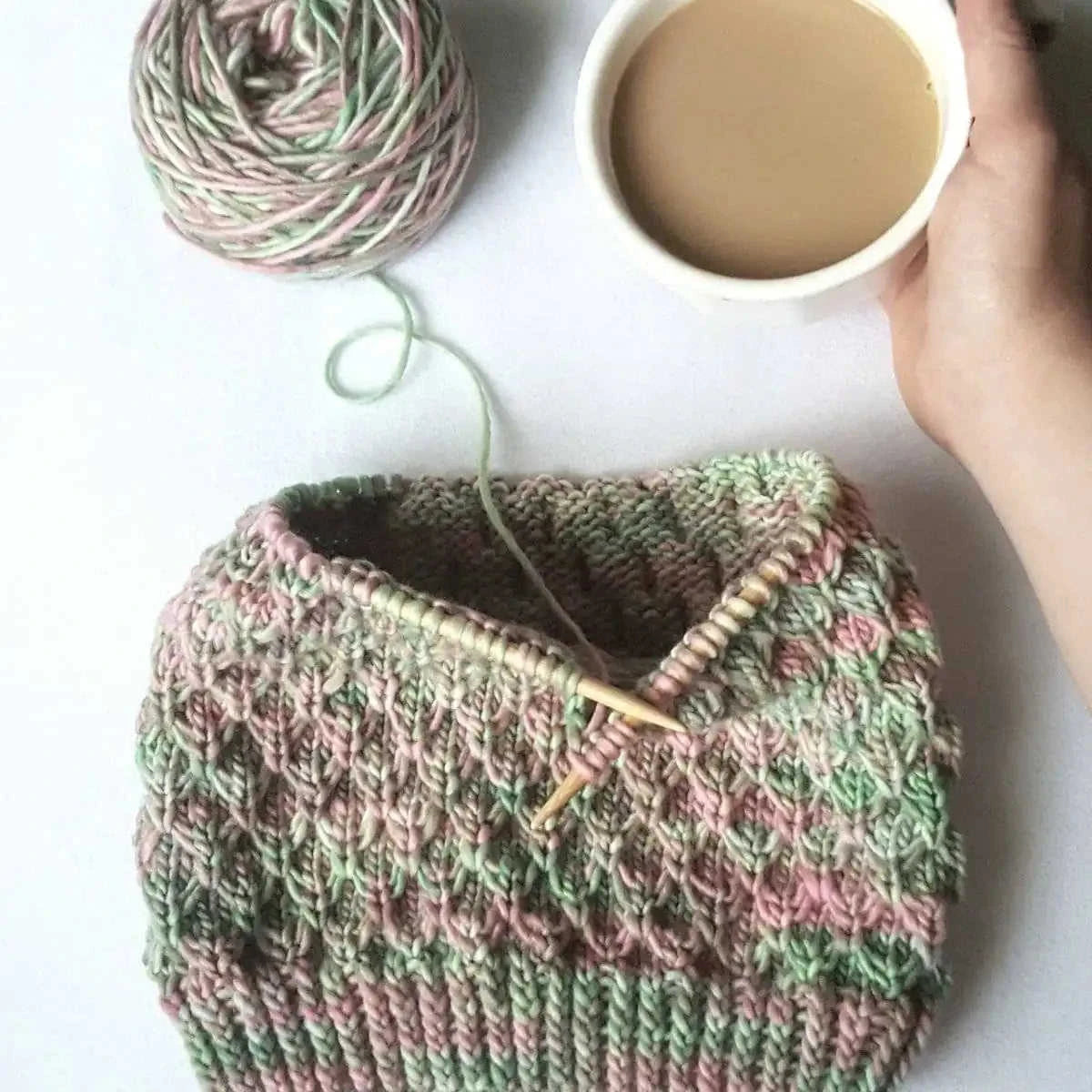 Storyteller Hat Knit Kit Eco My Home Kits Darn Good Yarn ecomyhome.store United States