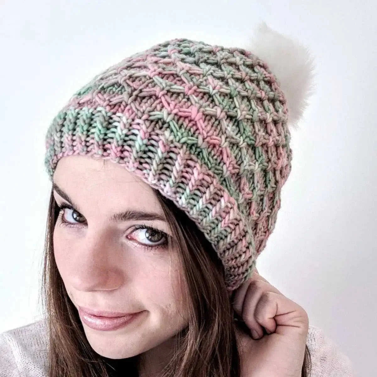 Storyteller Hat Knit Kit Eco My Home Kits Darn Good Yarn ecomyhome.store United States