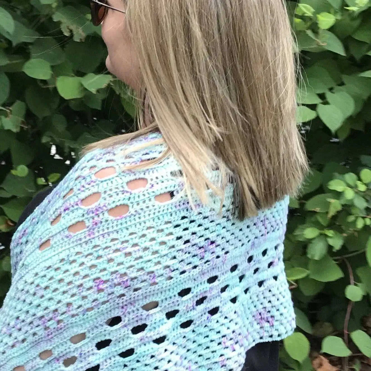 Streamside Merino Wool Shawl Crochet Kit Eco My Home Kits Darn Good Yarn ecomyhome.store United States