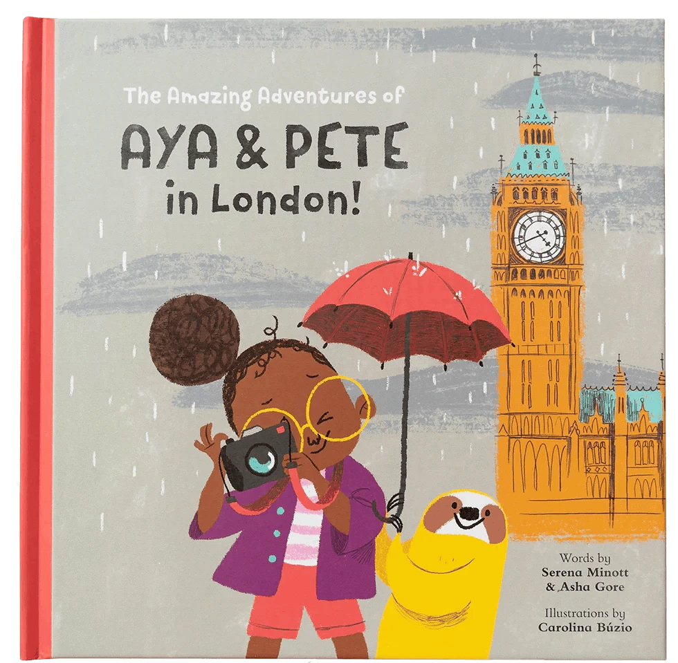 The Amazing Adventures of Aya & Pete in London! (Hardcover) Eco My Home  Nola Tawk ecomyhome.store United States