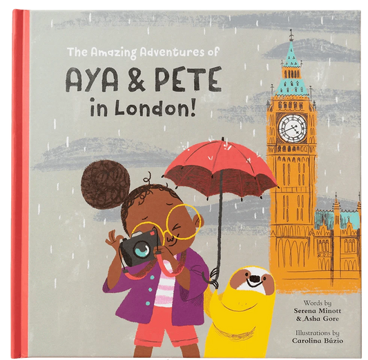 The Amazing Adventures of Aya & Pete in London! (Hardcover) Eco My Home  Nola Tawk ecomyhome.store United States