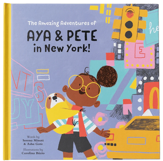 The Amazing Adventures of Aya & Pete in New York! (Hardcover) Eco My Home  Nola Tawk ecomyhome.store United States
