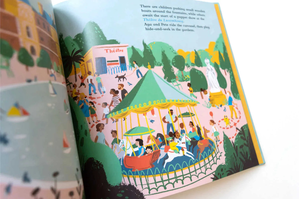 The Amazing Adventures of Aya & Pete in Paris! (Hardcover) Eco My Home  Nola Tawk ecomyhome.store United States