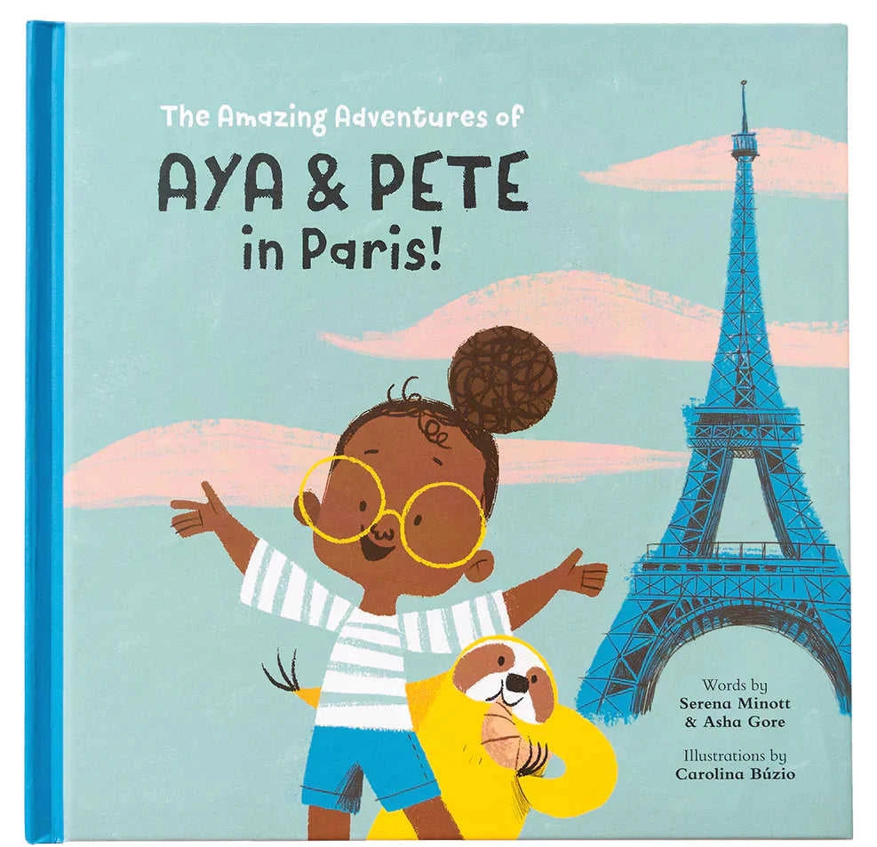 The Amazing Adventures of Aya & Pete in Paris! (Hardcover) Eco My Home  Nola Tawk ecomyhome.store United States