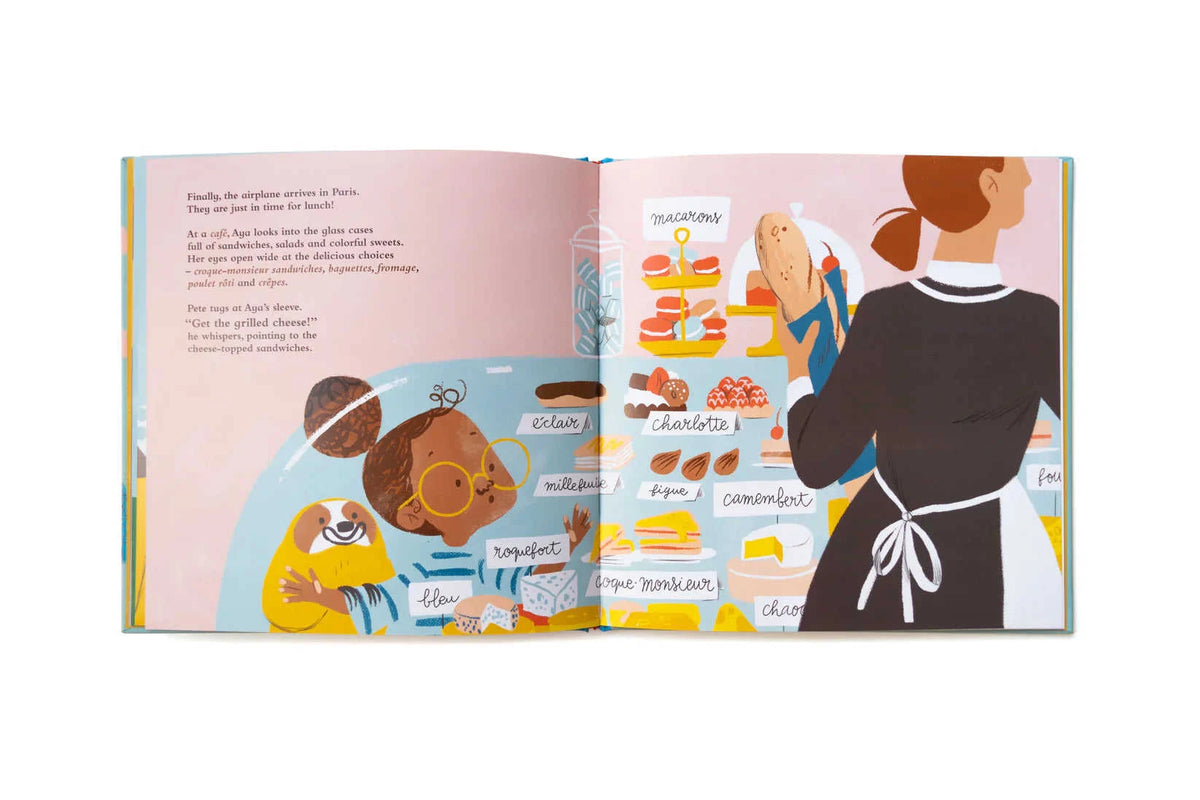 The Amazing Adventures of Aya & Pete in Paris! (Hardcover) Eco My Home  Nola Tawk ecomyhome.store United States