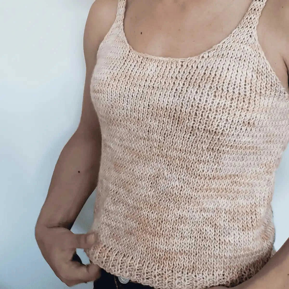 The Hampton Top Knit Kit Eco My Home Kits Darn Good Yarn ecomyhome.store United States