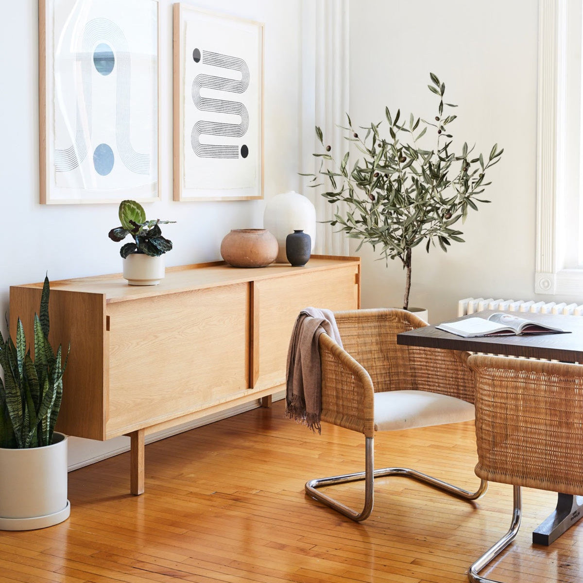 Faux Olive Tree