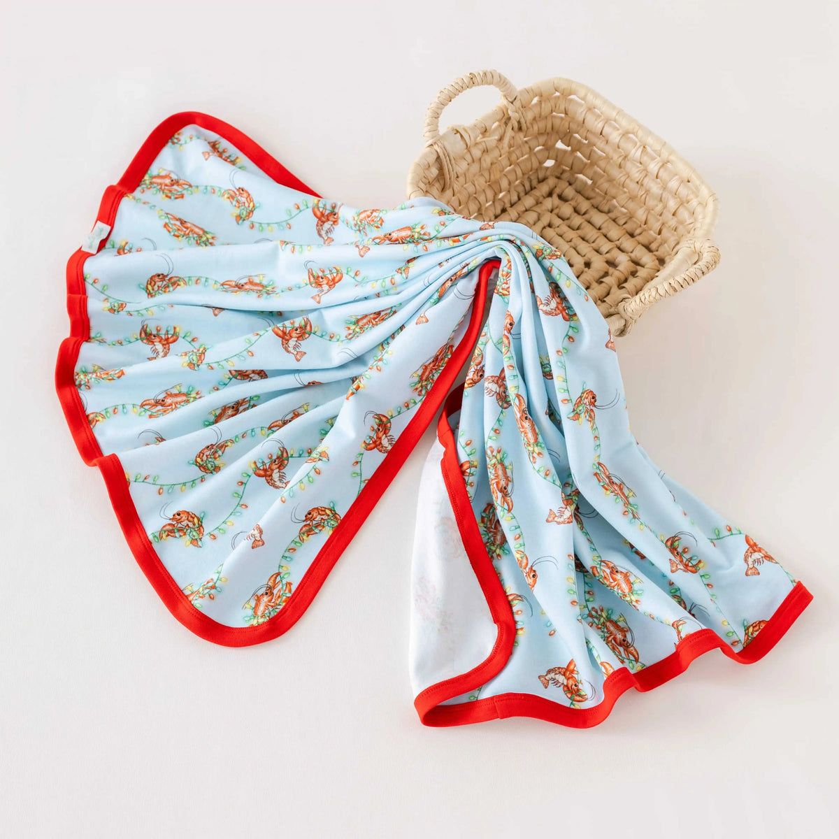 Twinkling Tails Organic Cotton Baby Blanket Eco My Home Blanket Nola Tawk ecomyhome.store United States