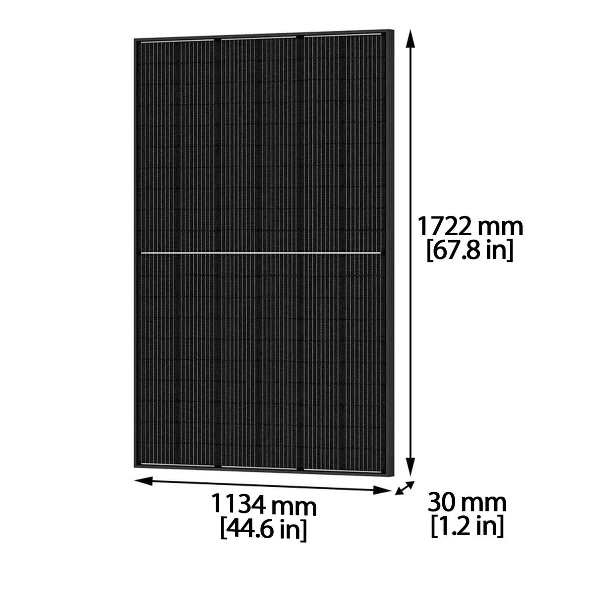 Rigid 440 Watt Bifacial Solar Panels (4 Pack)
