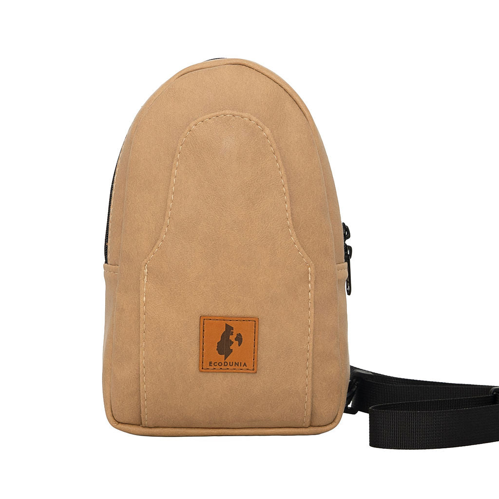 Small Vegan Leather Crossbody Sling Bag | Buru