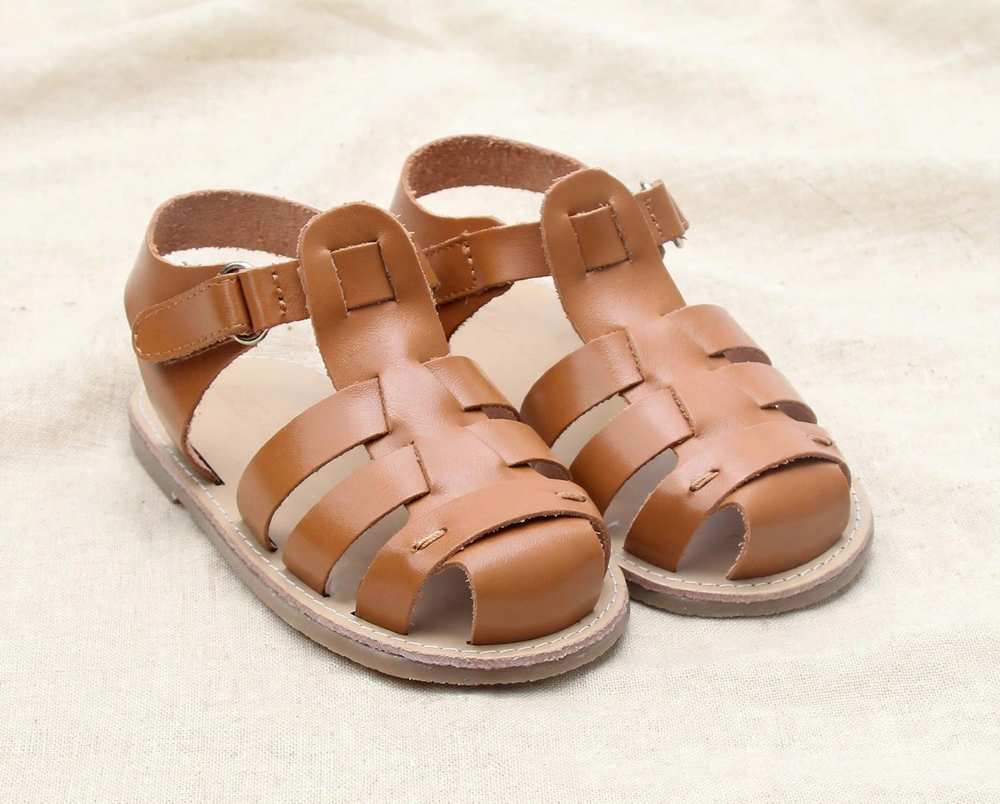 Kids' Italian Leather Sandals | Wide Toe Box & Flexible Sole for Toddlers| Venetian