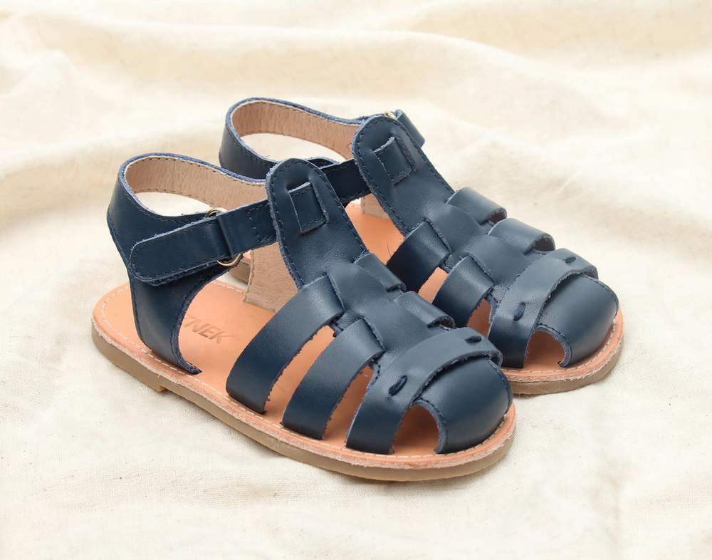 Kids' Italian Leather Sandals | Wide Toe Box & Flexible Sole for Toddlers| Venetian