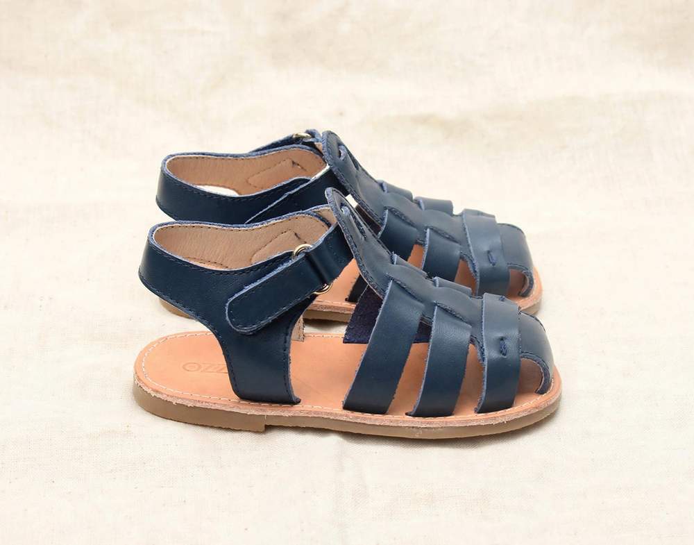 Kids' Italian Leather Sandals | Wide Toe Box & Flexible Sole for Toddlers| Venetian