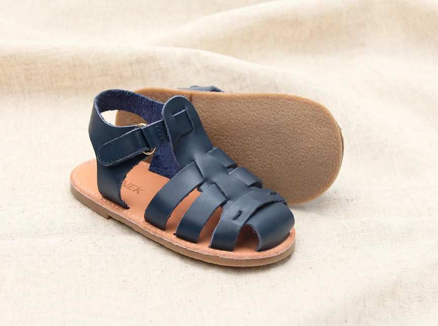 Kids' Italian Leather Sandals | Wide Toe Box & Flexible Sole for Toddlers| Venetian