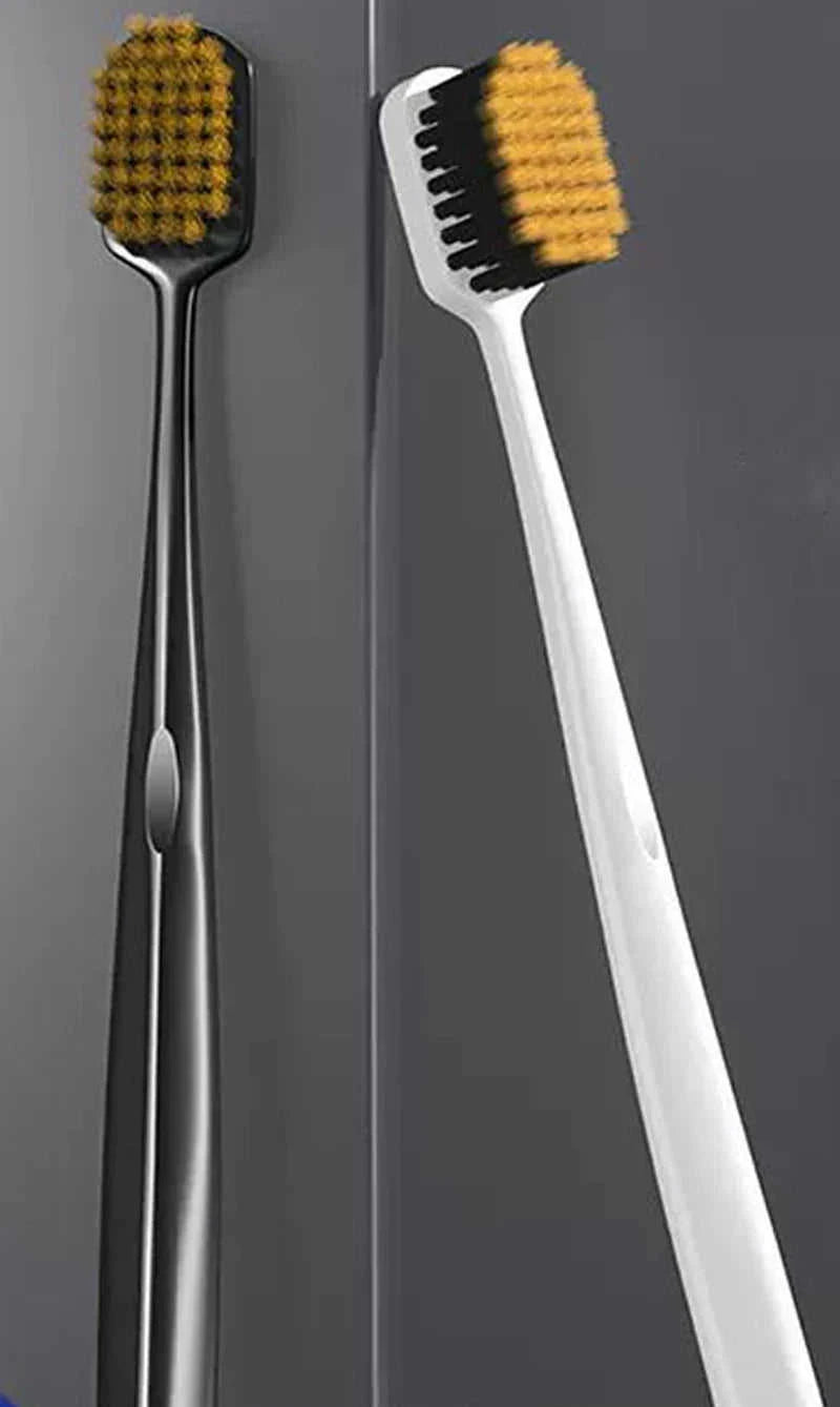 Volcanic Charcoal Eco-Friendly Toothbrush Eco My Home  Natural Toothbrush ecomyhome.store United States