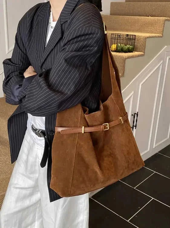 Women's Adjustable Strap Shoulder Bag | Buckle Detail, Versatile Eco My Home Bag Salty Season LLC ecomyhome.store United States