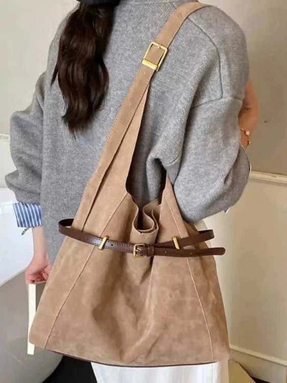 Women's Adjustable Strap Shoulder Bag | Buckle Detail, Versatile Eco My Home Bag Salty Season LLC ecomyhome.store United States