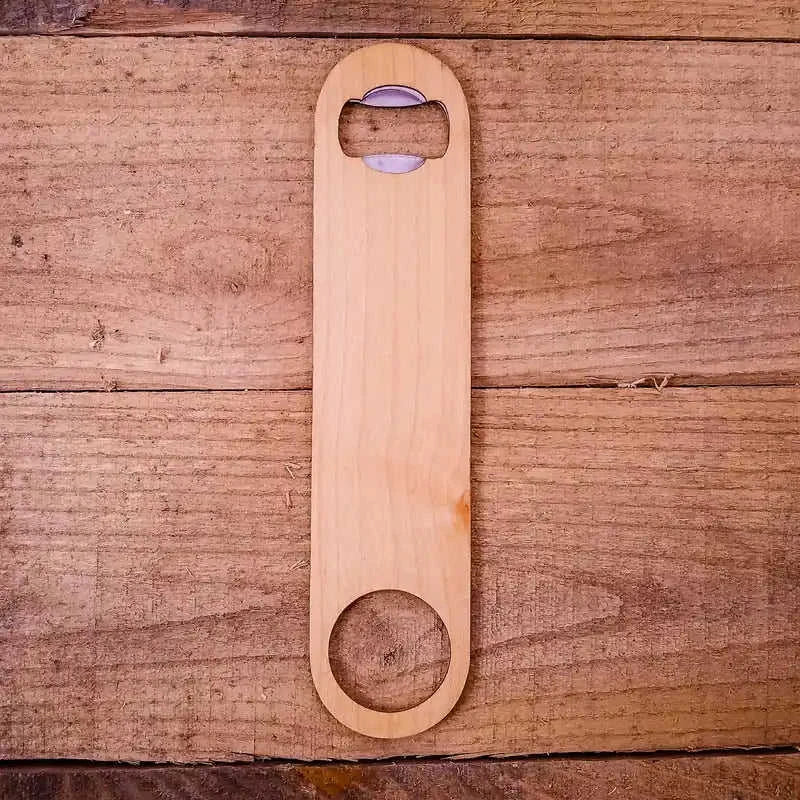 Wooden Bottle Opener | Handmade Speed Opener (full size) Eco My Home Bottle Opener PRW Made ecomyhome.store United States