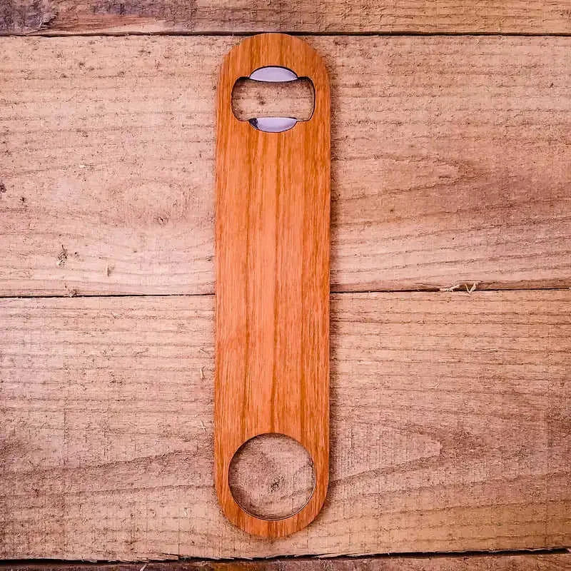 Wooden Bottle Opener | Handmade Speed Opener (full size) Eco My Home Bottle Opener PRW Made ecomyhome.store United States
