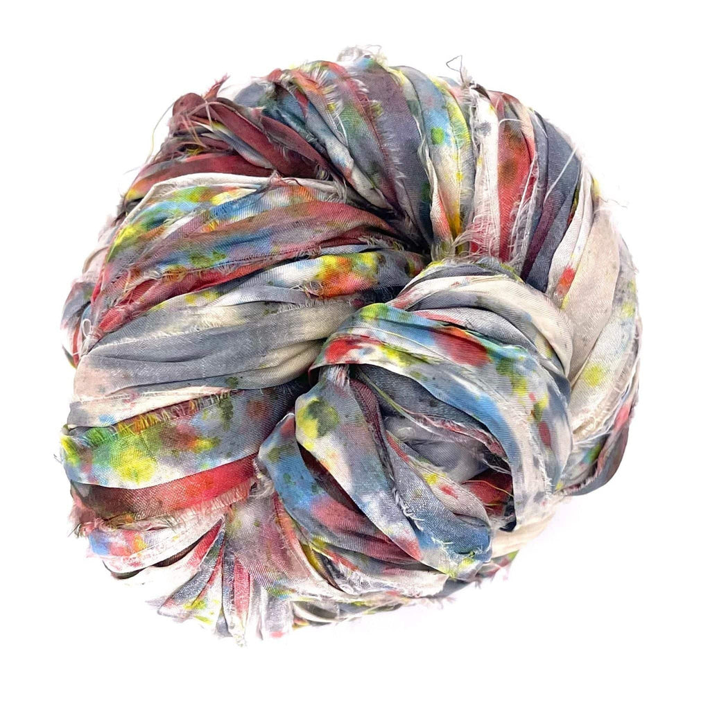 Artisan Recycled Sari Ribbon – Sari Treasures in Every Strand