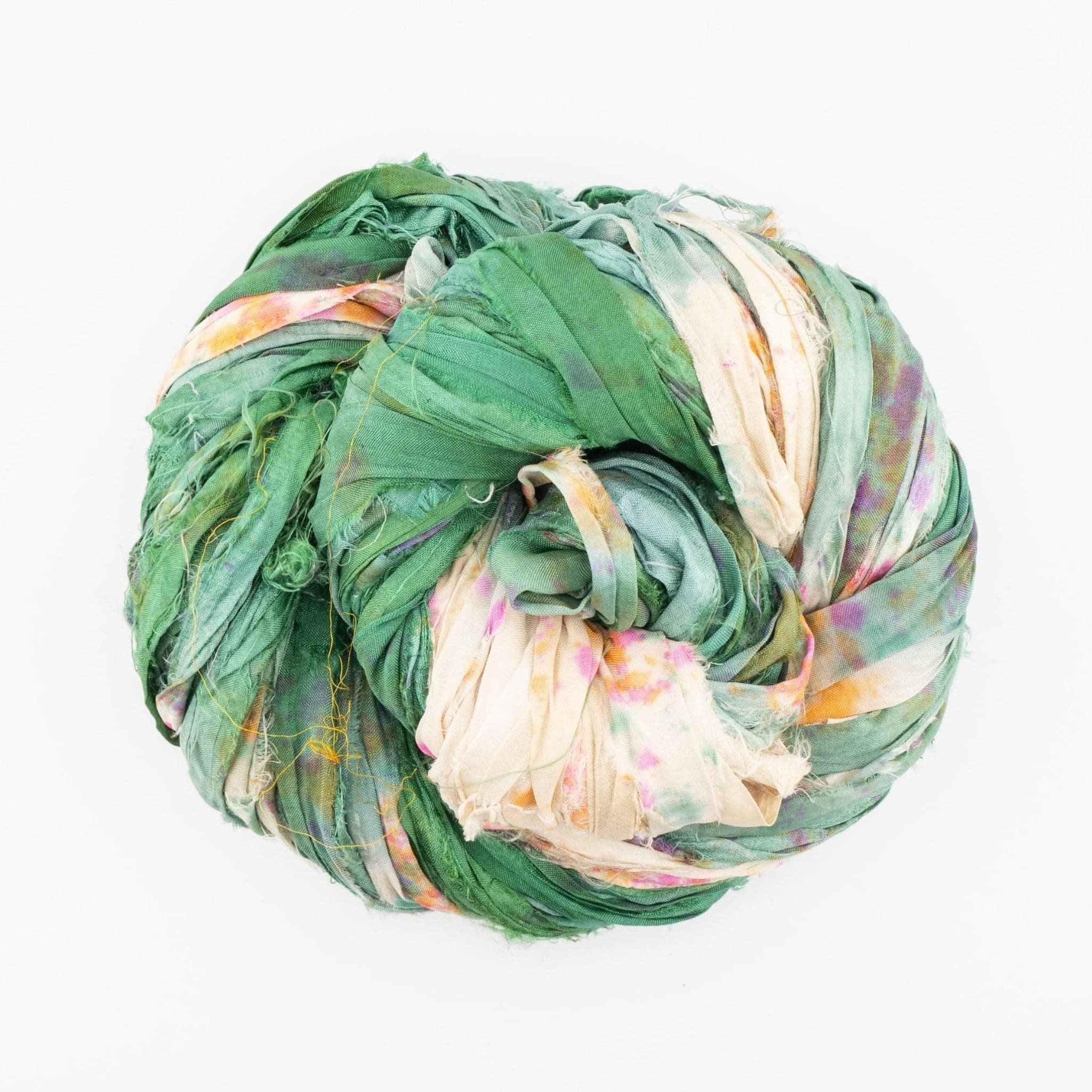 Artisan Recycled Sari Ribbon – Sari Treasures in Every Strand