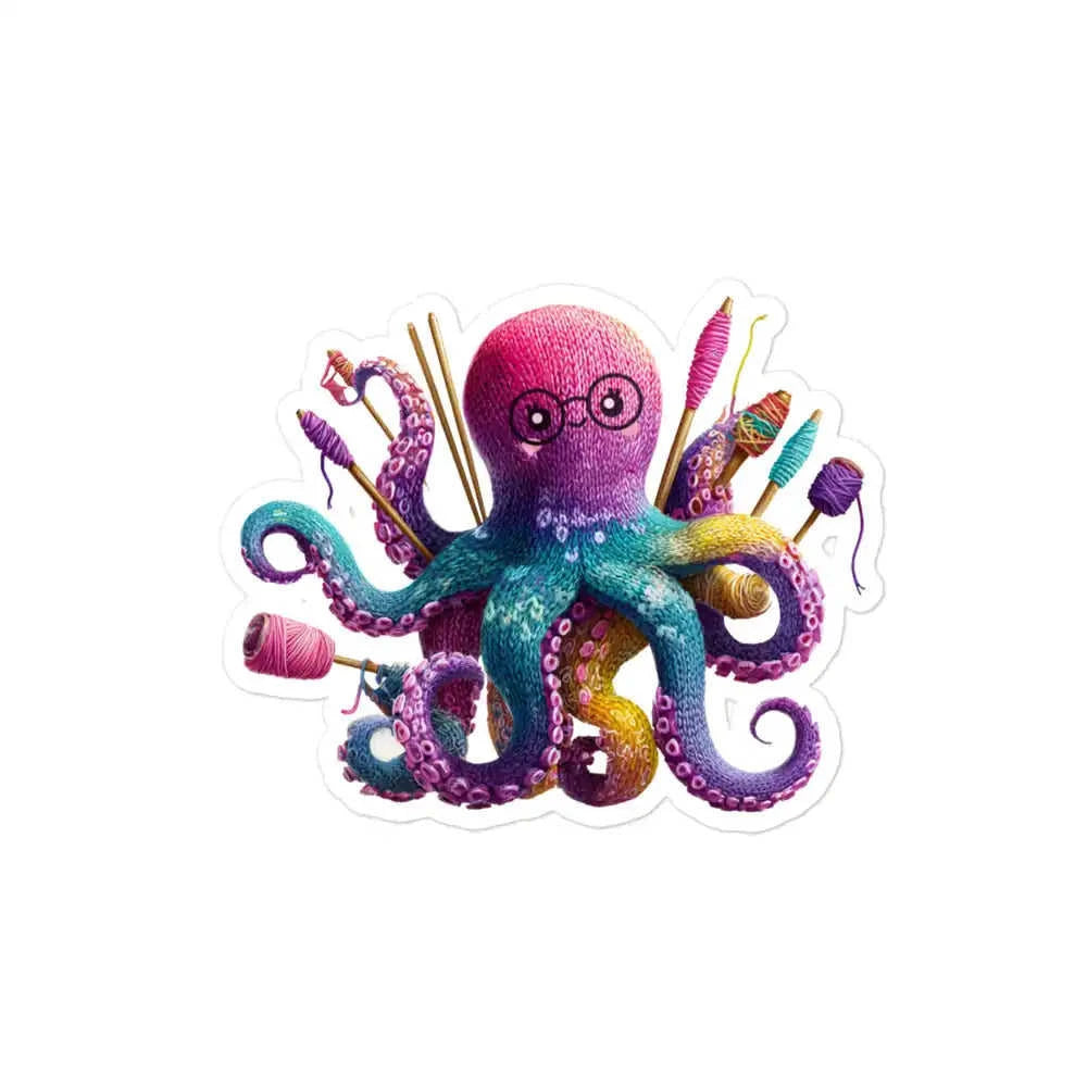 Yarnctopus Sticker – Bubble-Free Sticker for Makers, Crafters & Yarn Addicts Eco My Home  Darn Good Yarn ecomyhome.store United States