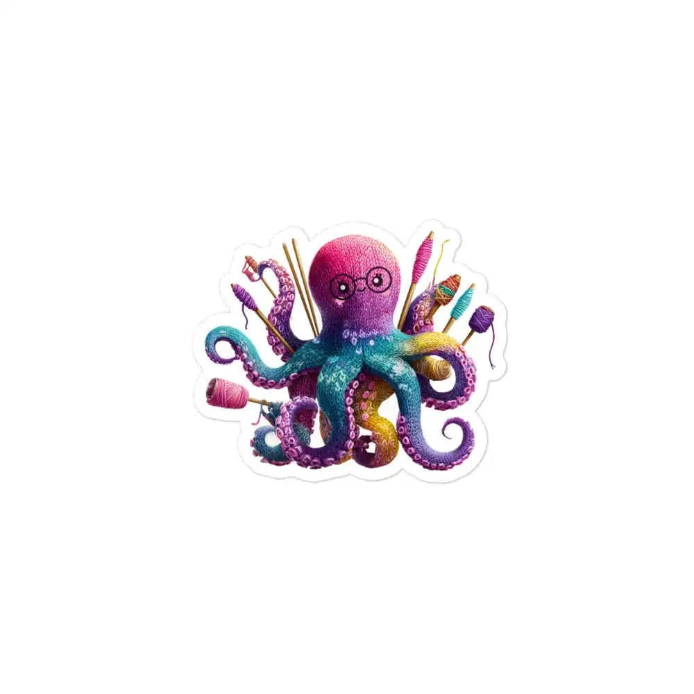 Yarnctopus Sticker – Bubble-Free Sticker for Makers, Crafters & Yarn Addicts Eco My Home  Darn Good Yarn ecomyhome.store United States