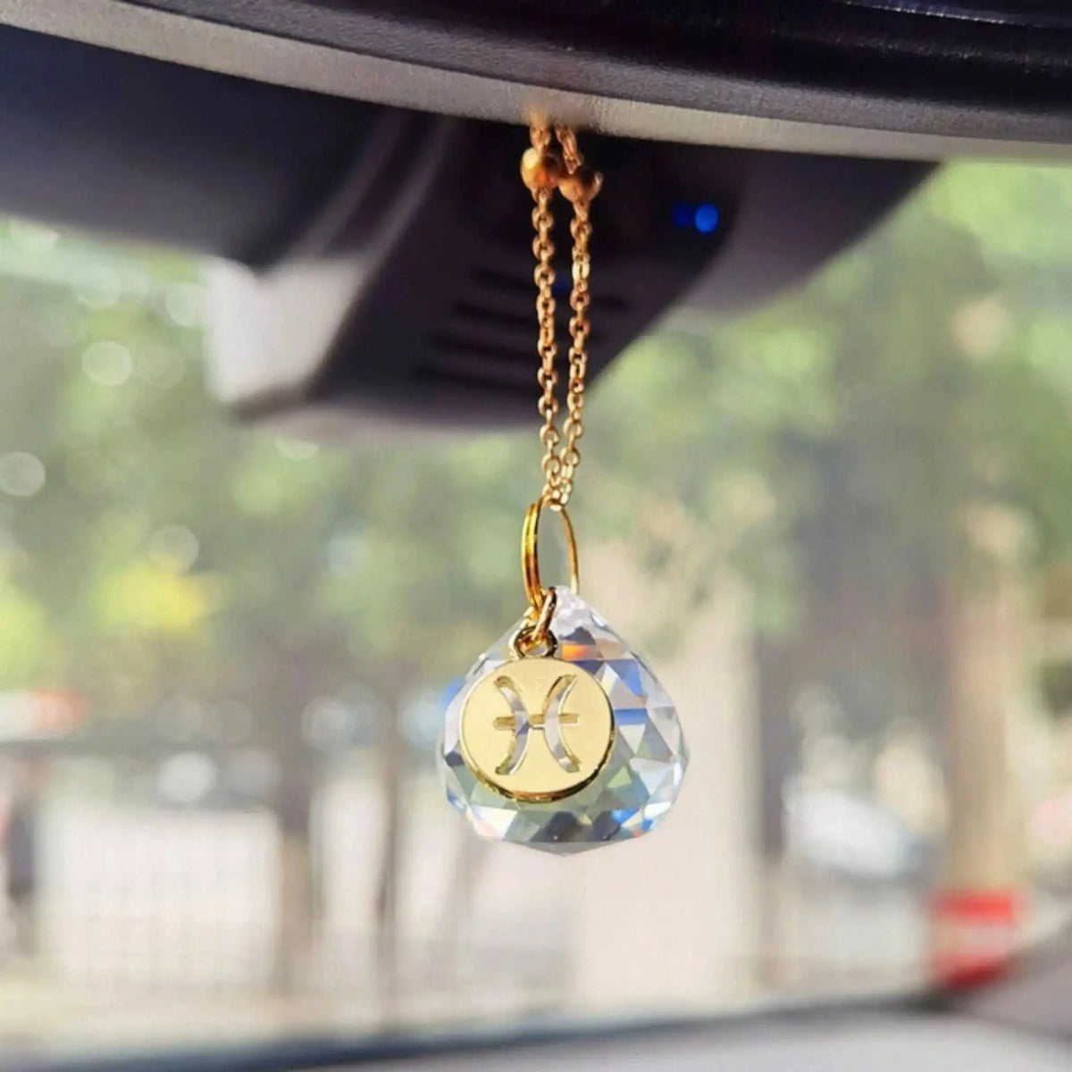 Zodiac Car Suncatcher - Mirror Charm Eco My Home Home Decor Darn Good Yarn ecomyhome.store United States